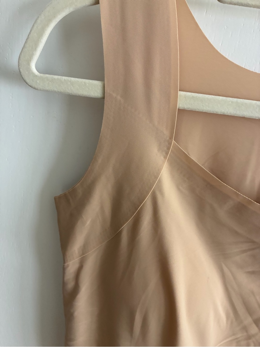 Built-In Support Tank Top - Cream - Picture 6 of 8